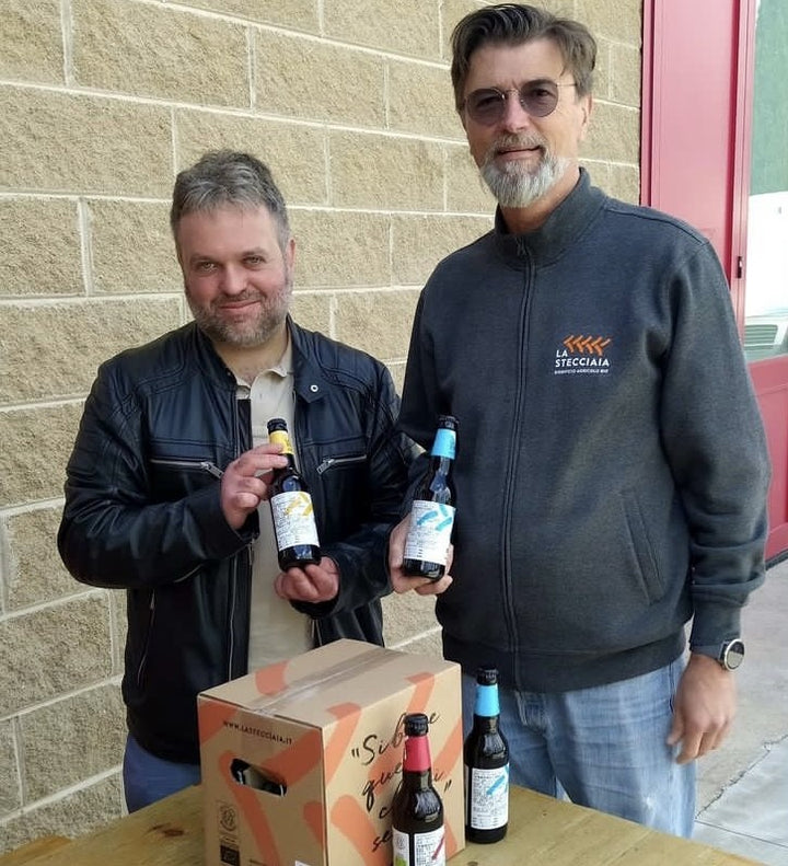 【Poggi Stenti&La Stecciaia】オーガニックセット(ワイン1本&ビール3本)