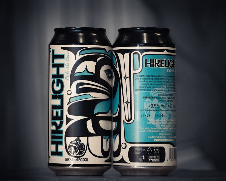 【NEW】微アルコールのクラフトビール　HIKELIGHT ハイクライト 440ml